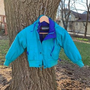 Adorable kids 80s jacket